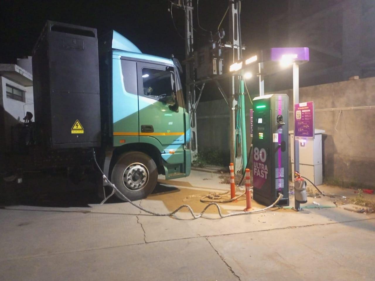 TRUCK CHARGING